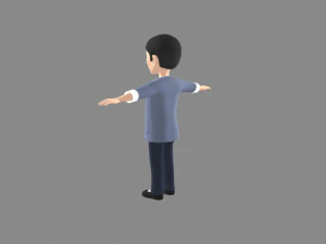 cartoon man 3D Model