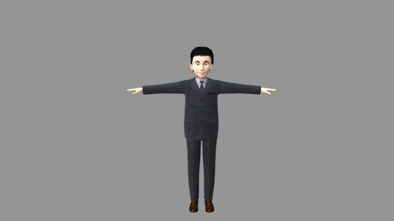 staff 3D Model .c4d .max .obj .3ds .fbx .stl .blend 