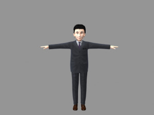 staff 3D Model
