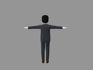 staff 3D Model