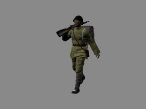 soldier 3D Model