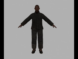 farmer 3D Model