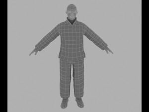 farmer 3Dモデル