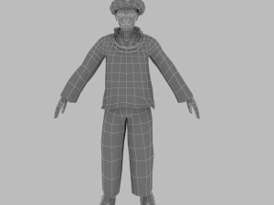 achang men 3D Model