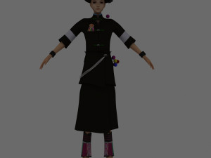 achang women 3D Модель