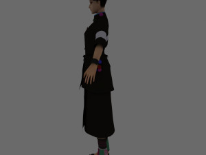 achang women Modèle 3D
