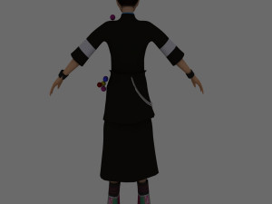 achang women Modèle 3D