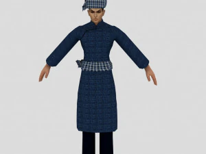 brown men 3D Model