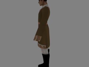 tibetan men Modèle 3D
