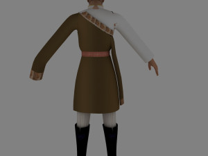 tibetan men Modèle 3D