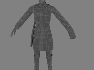 tibetan men Modèle 3D