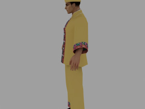 wa men Model 3D