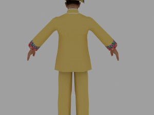 wa men Model 3D