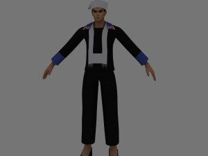 deang men Modelo 3D