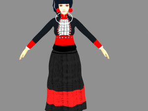 deang women 3Dモデル