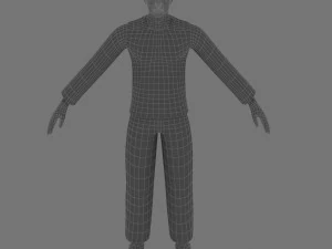 hani men 3D Model