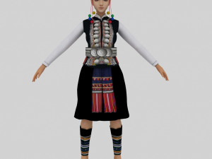 hani women 3D Модель