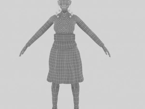 donne Hani Modello 3D