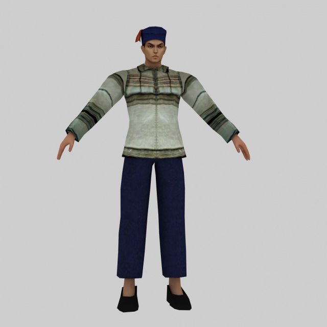 keno men 3D मॉडल .c4d .max .obj .3ds .fbx .stl .blend