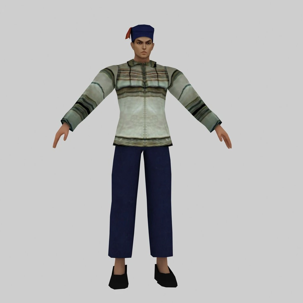 keno men 3D Model .c4d .max .obj .3ds .fbx .stl .blend 
