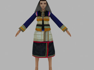 jino women 3D Model
