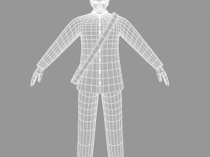 lahu men 3Dモデル