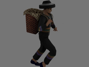 hmong men 3D Model