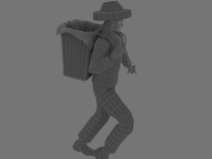 hmong men 3D Model