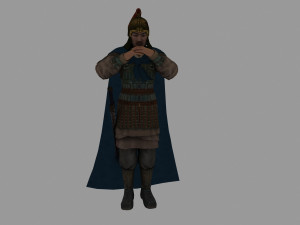 ancient genral 3D Model