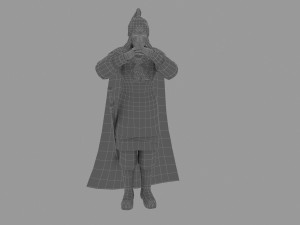 ancient genral 3D Model