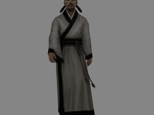 ancient scholar Model 3D