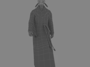 ancient scholar 3D Model