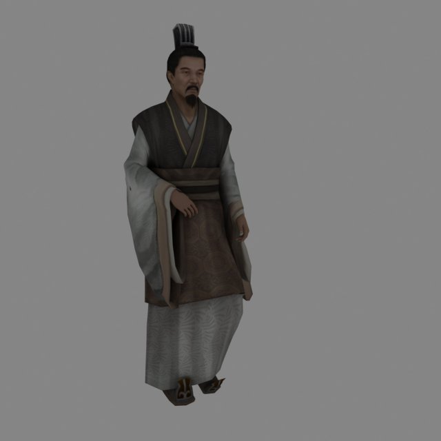 scholar Modello 3D .c4d .max .obj .3ds .fbx .stl .blend 