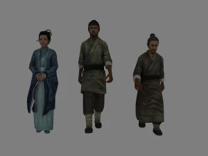 ancient people 3D Model