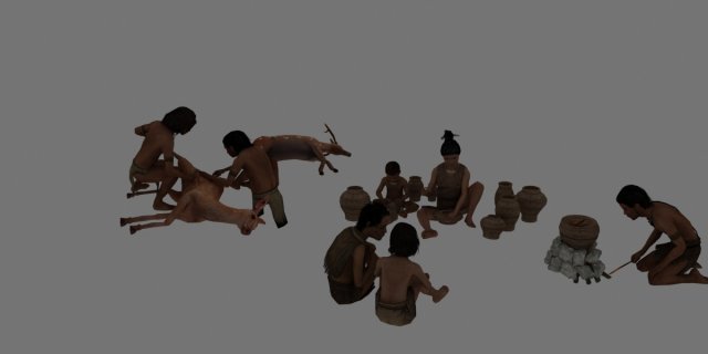primitive 3D 模型 .c4d .max .obj .3ds .fbx .stl .blend 