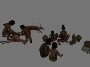 primitive 3Dモデル