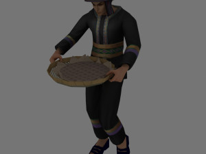 hmong men Model 3D