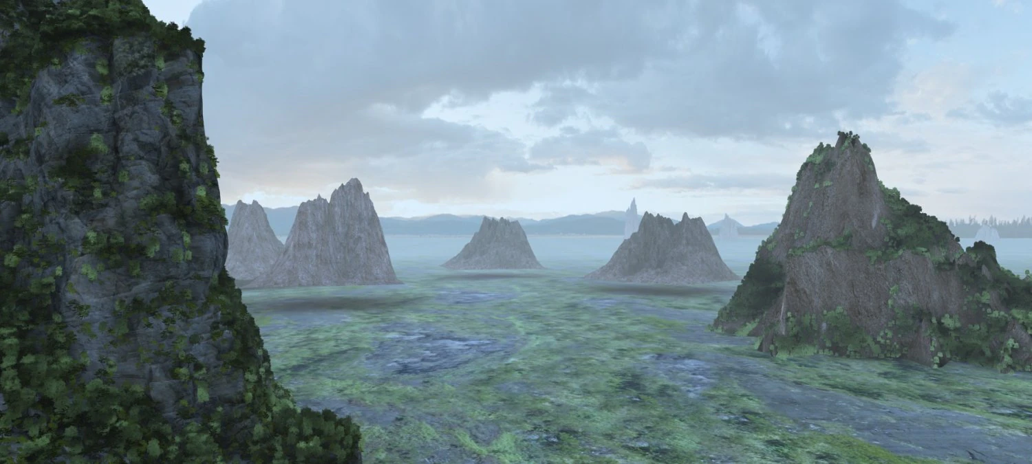 mountain 3D Model .c4d .max .obj .3ds .fbx .stl .blend