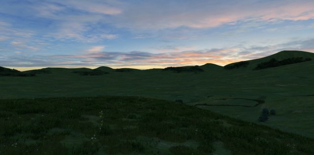 grassland 3D 모델 .c4d .max .obj .3ds .fbx .stl .blend 