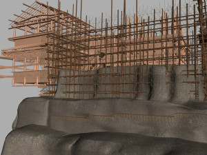 build a palace Modello 3D