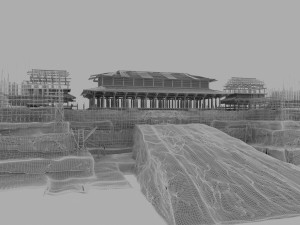 build a palace 3D Model