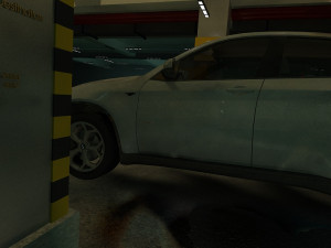 underground garage 3D Model