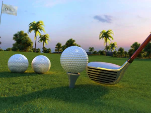 golf Model 3D