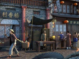 ancient architecture 3D Model