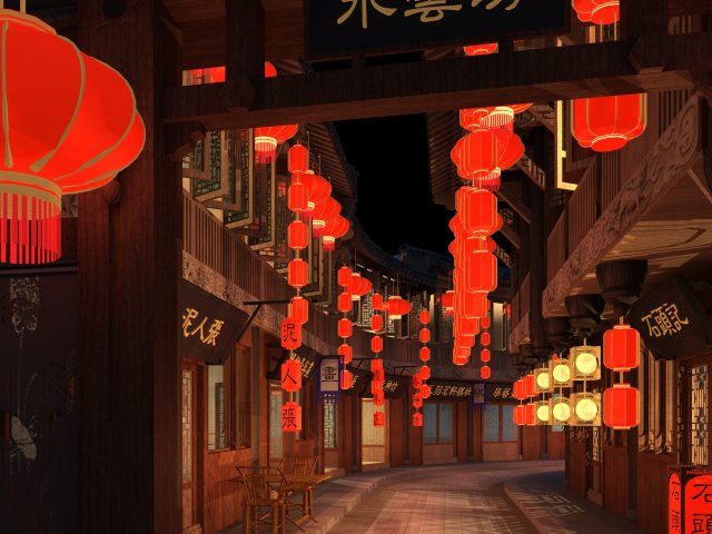ancient architecture 3D 모델 .c4d .max .obj .3ds .fbx .stl .blend 