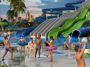 ocean park 3D Model