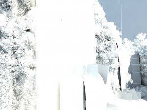 waterfall Modello 3D