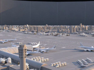 airport 3D Model