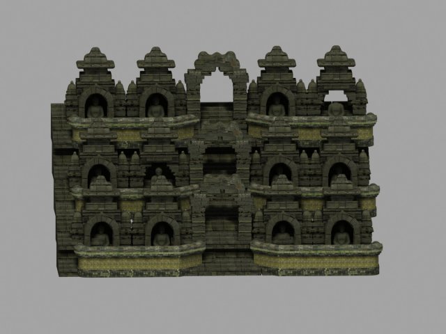 group buddha 3D Model .c4d .max .obj .3ds .fbx .stl .blend 