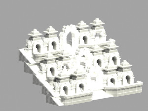 group buddha 3D Model